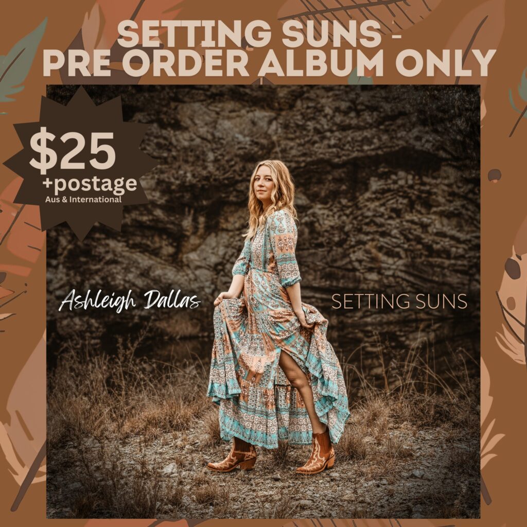 Ashleigh Dallas - Setting Suns Album - Pre Order